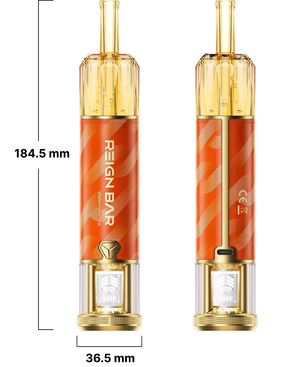 REIGN BAR Amber 70K Specifications